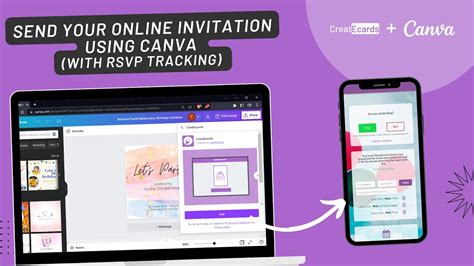 online invitations with rsvp tracking.